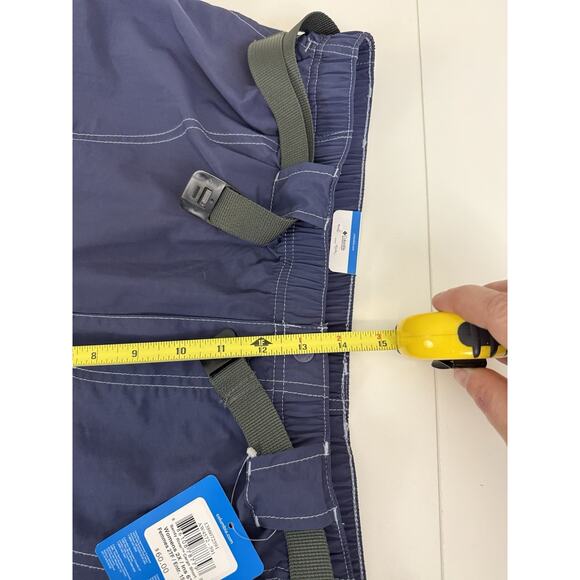 Columbia Sandy River Cargo Shorts Womens 2X Navy Belted Lightweight Hiking New - Picture 12 of 13